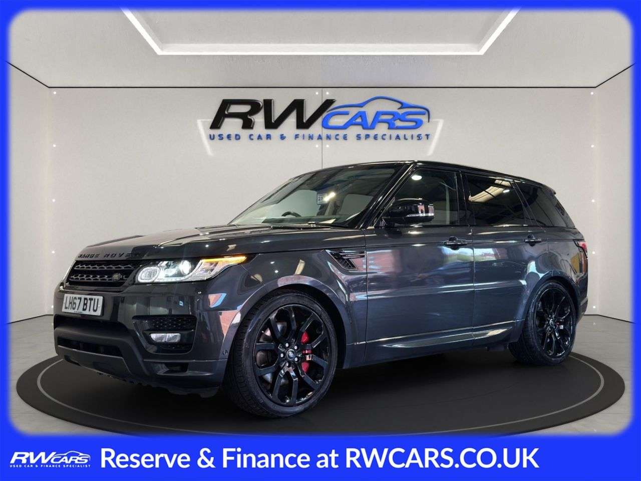 A 2017 LAND ROVER RANGE ROVER SPORT 3.0 SD V6 Autobiography Dynamic SUV 5dr Diesel Auto 4WD Euro 6 (s/s) (306 p A 2017 LAND ROVER RANGE ROVER SPORT 3.0 SD V6 Autobiography Dynamic SUV 5dr Diesel Auto 4WD Euro 6 (s/s) (306 p