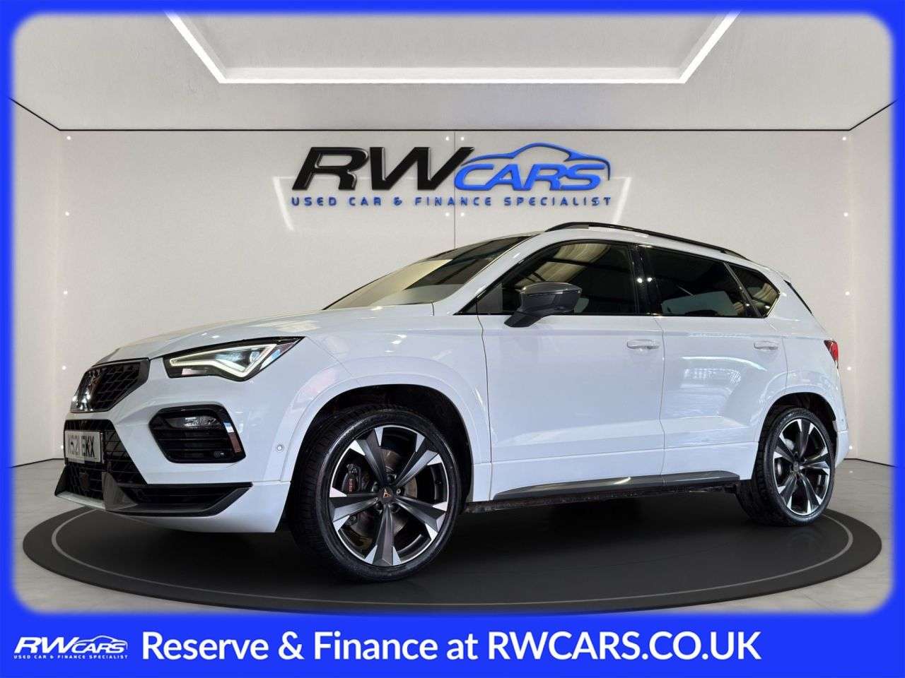 A 2021 CUPRA ATECA 2.0 TSI VZ2 SUV 5dr Petrol DSG 4Drive Euro 6 (s/s) (300 ps) A 2021 CUPRA ATECA 2.0 TSI VZ2 SUV 5dr Petrol DSG 4Drive Euro 6 (s/s) (300 ps)