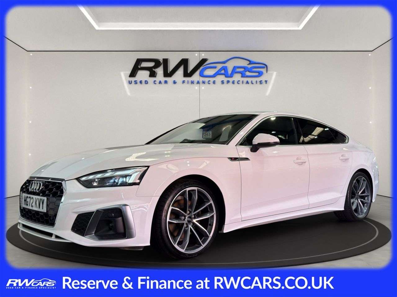 A 2022 AUDI A5 2.0 TDI 35 S line Sportback 5dr Diesel S Tronic Euro 6 (s/s) (163 ps) A 2022 AUDI A5 2.0 TDI 35 S line Sportback 5dr Diesel S Tronic Euro 6 (s/s) (163 ps)