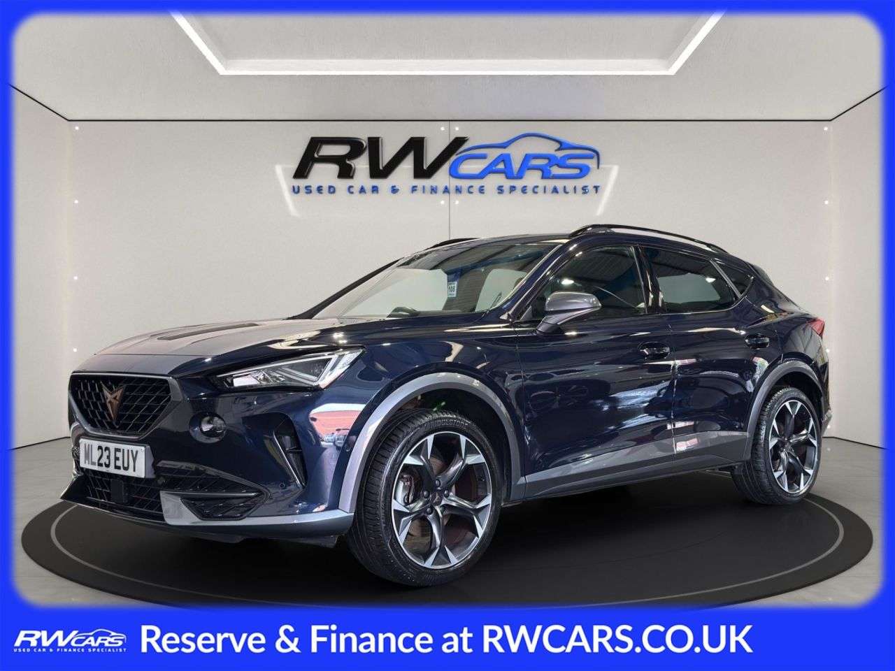 A 2023 CUPRA FORMENTOR 1.5 TSI V2 SUV 5dr Petrol DSG Euro 6 (s/s) (150 ps) A 2023 CUPRA FORMENTOR 1.5 TSI V2 SUV 5dr Petrol DSG Euro 6 (s/s) (150 ps)