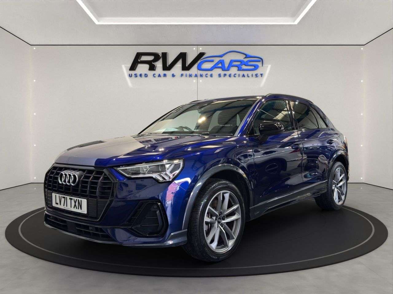A 2021 AUDI Q3 1.4 TFSIe 45 Black Edition SUV 5dr Petrol Plug-in Hybrid S Tronic Euro 6 (s A 2021 AUDI Q3 1.4 TFSIe 45 Black Edition SUV 5dr Petrol Plug-in Hybrid S Tronic Euro 6 (s