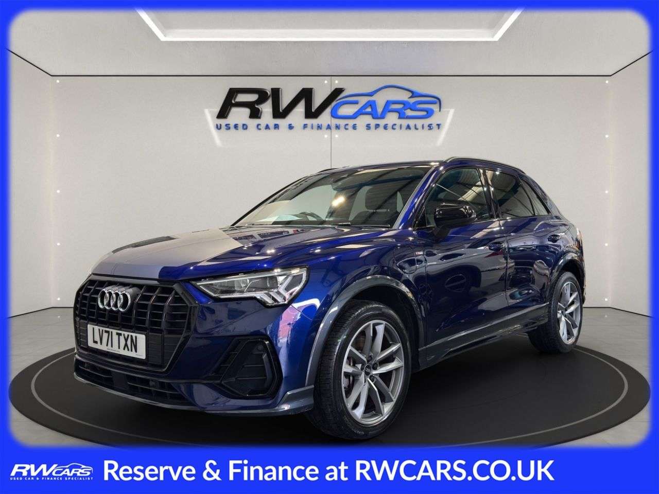 A 2021 AUDI Q3 1.4 TFSIe 45 Black Edition SUV 5dr Petrol Plug-in Hybrid S Tronic Euro 6 (s A 2021 AUDI Q3 1.4 TFSIe 45 Black Edition SUV 5dr Petrol Plug-in Hybrid S Tronic Euro 6 (s