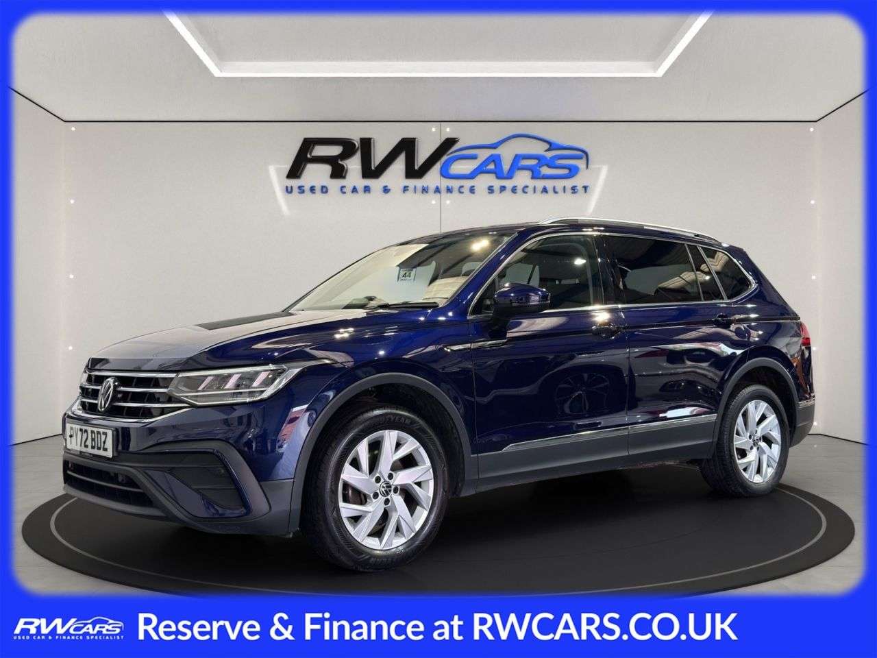 A 2022 VOLKSWAGEN TIGUAN ALLSPACE 1.5 TSI Life SUV 5dr Petrol Manual Euro 6 (s/s) (150 ps) A 2022 VOLKSWAGEN TIGUAN ALLSPACE 1.5 TSI Life SUV 5dr Petrol Manual Euro 6 (s/s) (150 ps)