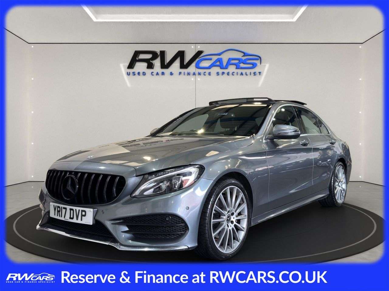 A 2017 MERCEDES-BENZ C-CLASS 2.1 C220d AMG Line (Premium) Saloon 4dr Diesel G-Tronic+ Euro 6 (s/s) (170 A 2017 MERCEDES-BENZ C-CLASS 2.1 C220d AMG Line (Premium) Saloon 4dr Diesel G-Tronic+ Euro 6 (s/s) (170