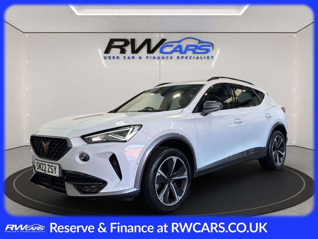 A 2022 CUPRA FORMENTOR 1.5 TSI V1 SUV 5dr Petrol DSG Euro 6 (s/s) (150 ps) A 2022 CUPRA FORMENTOR 1.5 TSI V1 SUV 5dr Petrol DSG Euro 6 (s/s) (150 ps)