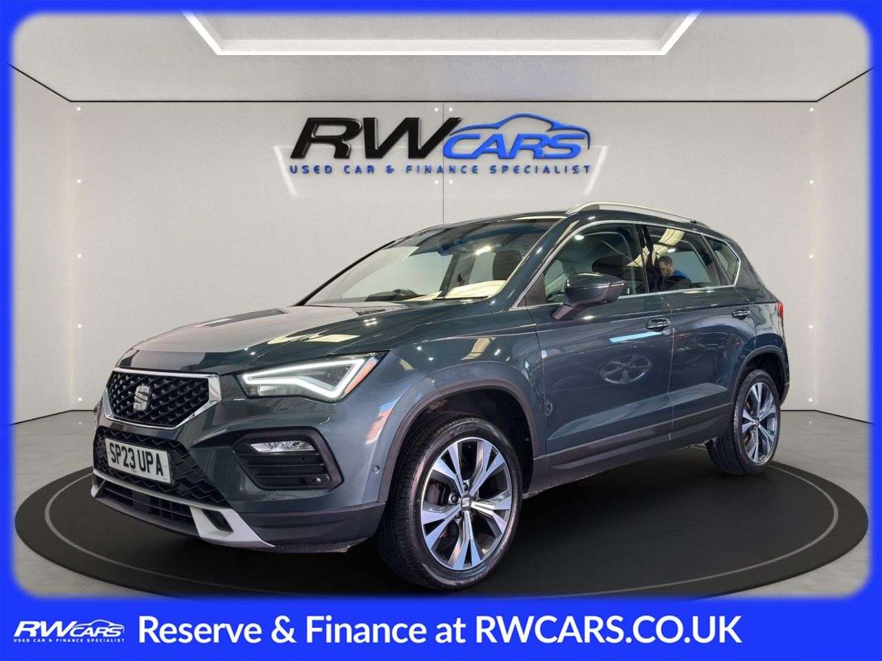 A 2023 SEAT ATECA 1.0 TSI SE Technology SUV 5dr Petrol Manual Euro 6 (s/s) (110 ps) A 2023 SEAT ATECA 1.0 TSI SE Technology SUV 5dr Petrol Manual Euro 6 (s/s) (110 ps)