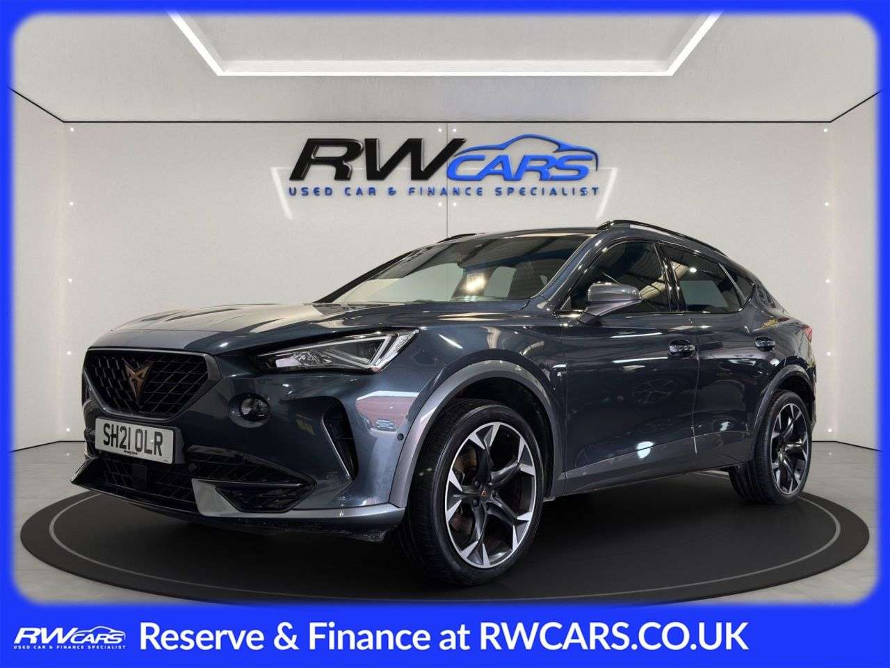 A 2021 CUPRA FORMENTOR 1.5 TSI V2 SUV 5dr Petrol Manual Euro 6 (s/s) (150 ps) A 2021 CUPRA FORMENTOR 1.5 TSI V2 SUV 5dr Petrol Manual Euro 6 (s/s) (150 ps)