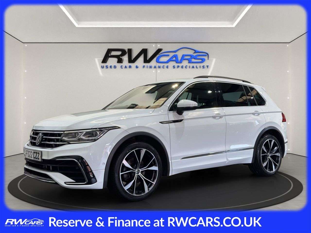 A 2022 VOLKSWAGEN TIGUAN 2.0 TDI R-Line SUV 5dr Diesel DSG Euro 6 (s/s) (150 ps) A 2022 VOLKSWAGEN TIGUAN 2.0 TDI R-Line SUV 5dr Diesel DSG Euro 6 (s/s) (150 ps)