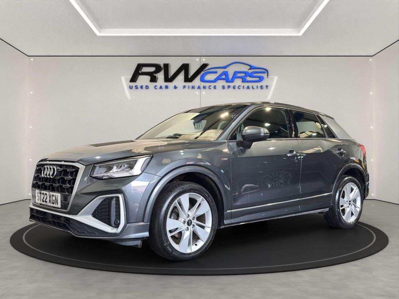 A 2022 AUDI Q2 1.5 TFSI CoD 35 S line SUV 5dr Petrol S Tronic Euro 6 (s/s) (150 ps) A 2022 AUDI Q2 1.5 TFSI CoD 35 S line SUV 5dr Petrol S Tronic Euro 6 (s/s) (150 ps)