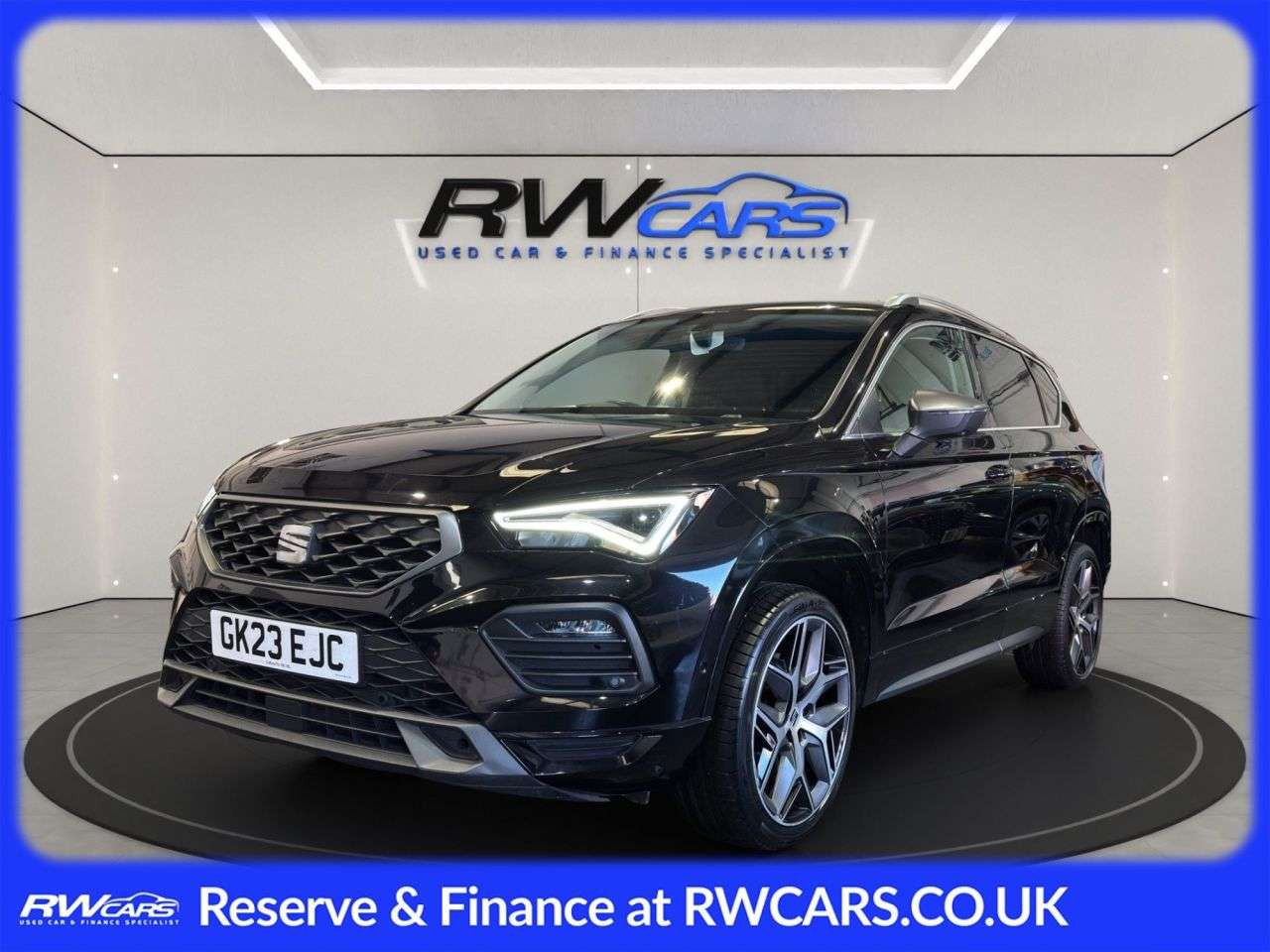 A 2023 SEAT ATECA 1.5 TSI EVO FR Sport SUV 5dr Petrol DSG Euro 6 (s/s) (150 ps) A 2023 SEAT ATECA 1.5 TSI EVO FR Sport SUV 5dr Petrol DSG Euro 6 (s/s) (150 ps)