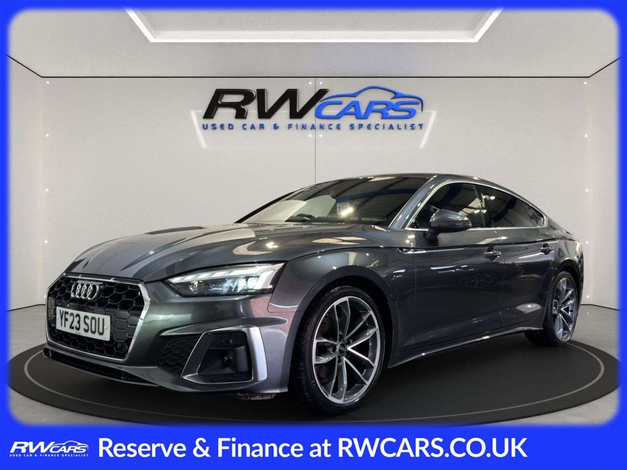 A 2023 AUDI A5 2.0 TDI 35 S line Sportback 5dr Diesel S Tronic Euro 6 (s/s) (163 ps) A 2023 AUDI A5 2.0 TDI 35 S line Sportback 5dr Diesel S Tronic Euro 6 (s/s) (163 ps)