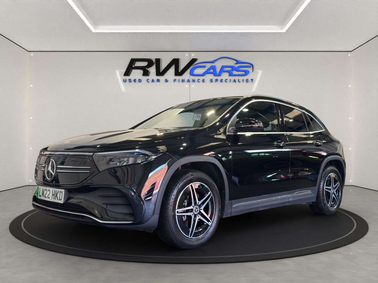 A 2022 MERCEDES-BENZ EQA EQA 300 66.5kWh AMG Line SUV 5dr Electric Auto 4MATIC (228 ps) A 2022 MERCEDES-BENZ EQA EQA 300 66.5kWh AMG Line SUV 5dr Electric Auto 4MATIC (228 ps)