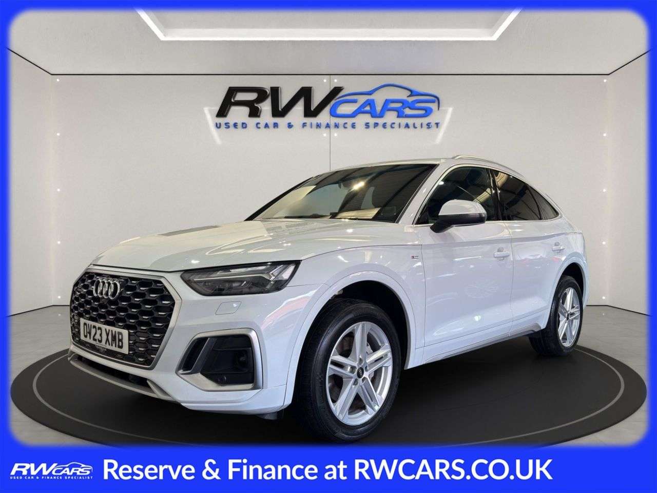 A 2023 AUDI Q5 2.0 TFSI 45 S line Sportback 5dr Petrol S Tronic quattro Euro 6 (s/s) (265 A 2023 AUDI Q5 2.0 TFSI 45 S line Sportback 5dr Petrol S Tronic quattro Euro 6 (s/s) (265