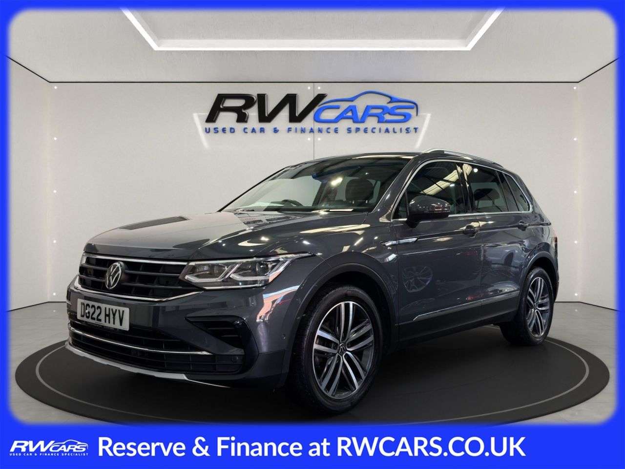 A 2022 VOLKSWAGEN TIGUAN 1.5 TSI Elegance SUV 5dr Petrol DSG Euro 6 (s/s) (150 ps) A 2022 VOLKSWAGEN TIGUAN 1.5 TSI Elegance SUV 5dr Petrol DSG Euro 6 (s/s) (150 ps)