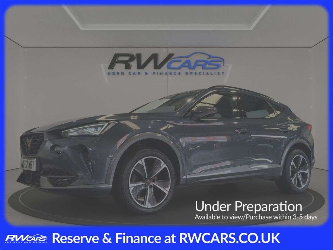 A 2022 CUPRA FORMENTOR 1.5 TSI V1 SUV 5dr Petrol Manual Euro 6 (s/s) (150 ps) A 2022 CUPRA FORMENTOR 1.5 TSI V1 SUV 5dr Petrol Manual Euro 6 (s/s) (150 ps)
