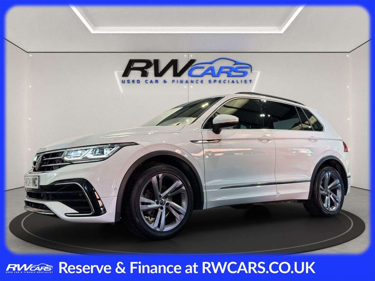 A 2024 VOLKSWAGEN TIGUAN 1.5 TSI R-Line Edition SUV 5dr Petrol DSG Euro 6 (s/s) (150 ps) A 2024 VOLKSWAGEN TIGUAN 1.5 TSI R-Line Edition SUV 5dr Petrol DSG Euro 6 (s/s) (150 ps)