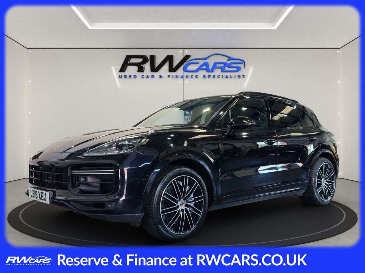 A 2018 PORSCHE CAYENNE 4.0T V8 Turbo SUV 5dr Petrol TiptronicS 4WD Euro 6 (s/s) (550 ps) A 2018 PORSCHE CAYENNE 4.0T V8 Turbo SUV 5dr Petrol TiptronicS 4WD Euro 6 (s/s) (550 ps)