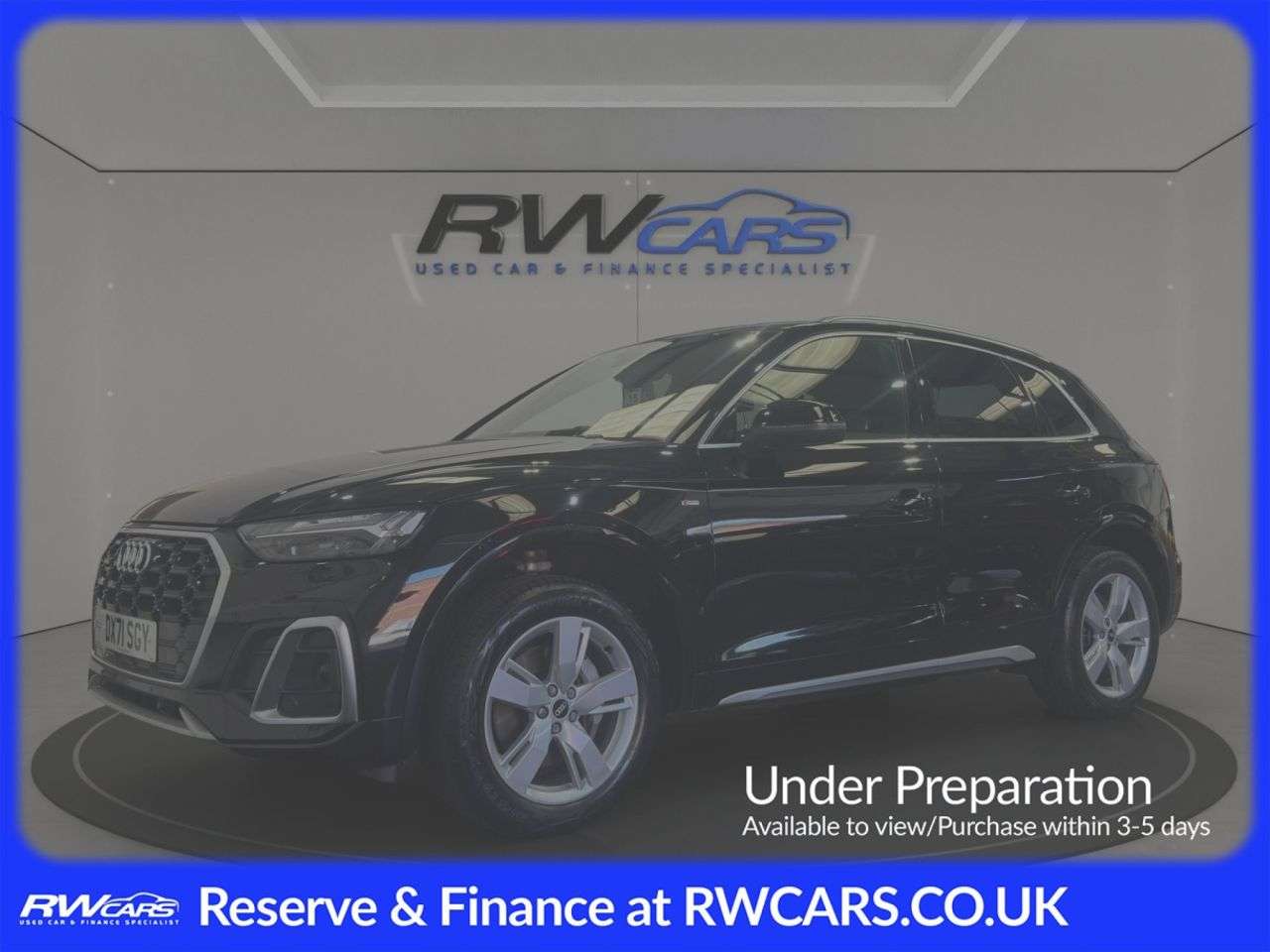A 2021 AUDI Q5 2.0 TFSIe 50 S line SUV 5dr Petrol Plug-in Hybrid S Tronic quattro Euro 6 ( A 2021 AUDI Q5 2.0 TFSIe 50 S line SUV 5dr Petrol Plug-in Hybrid S Tronic quattro Euro 6 (