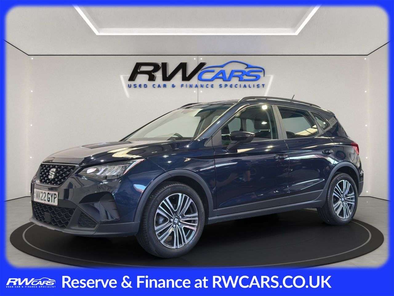 A 2022 SEAT ARONA 1.0 TSI EVO SE Technology SUV 5dr Petrol Manual Euro 6 (s/s) (95 ps) A 2022 SEAT ARONA 1.0 TSI EVO SE Technology SUV 5dr Petrol Manual Euro 6 (s/s) (95 ps)