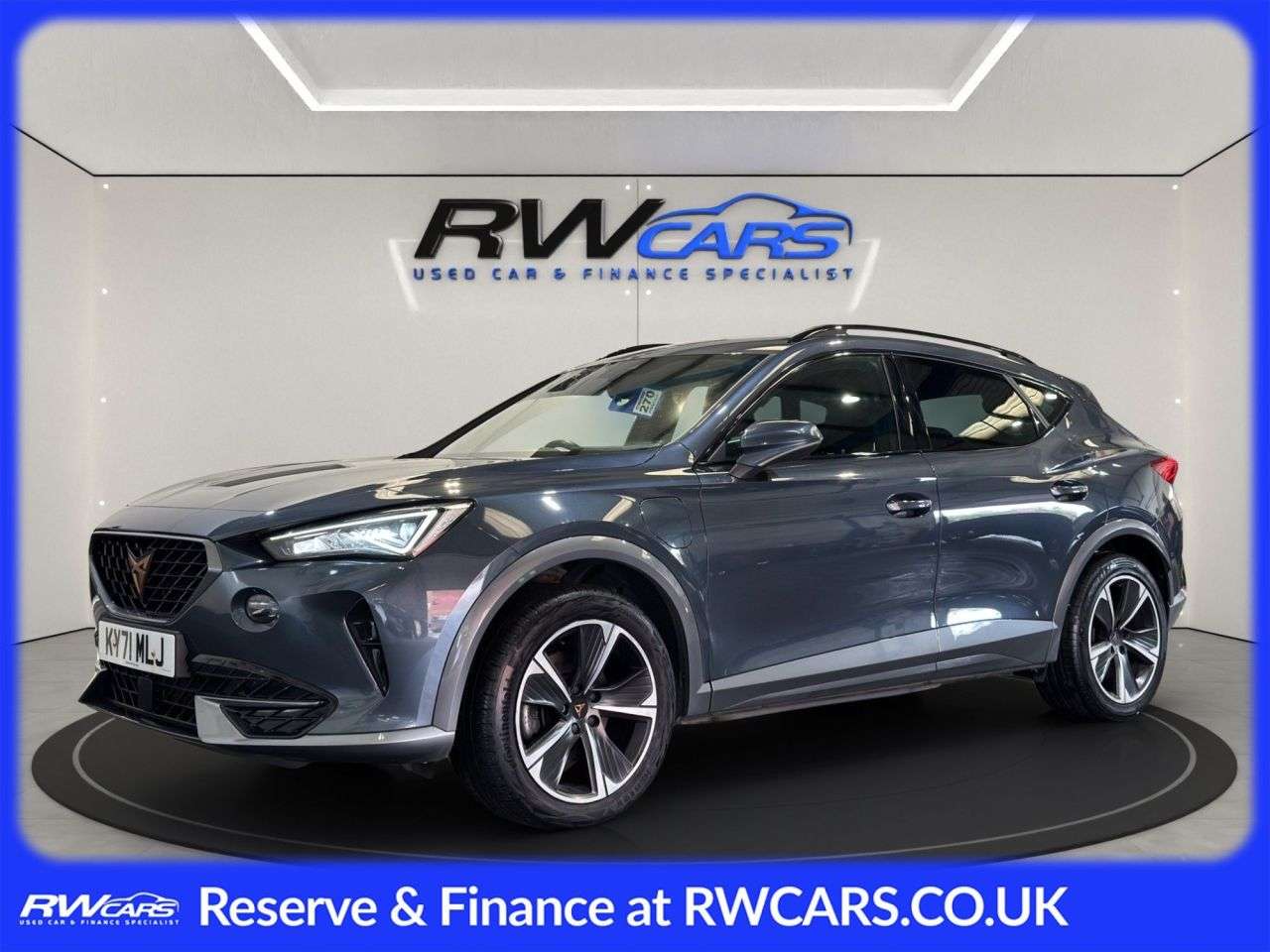A 2021 CUPRA FORMENTOR 1.4 eHybrid 12.8kWh V1 SUV 5dr Petrol Plug-in Hybrid DSG Euro 6 (s/s) (204 A 2021 CUPRA FORMENTOR 1.4 eHybrid 12.8kWh V1 SUV 5dr Petrol Plug-in Hybrid DSG Euro 6 (s/s) (204