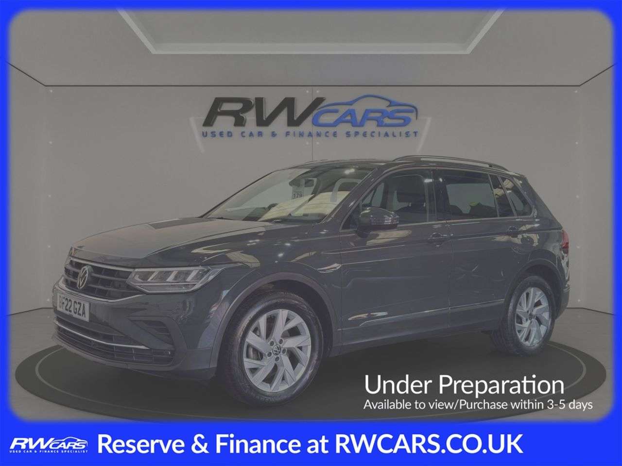 A 2022 VOLKSWAGEN TIGUAN 1.5 TSI Life SUV 5dr Petrol Manual Euro 6 (s/s) (150 ps) A 2022 VOLKSWAGEN TIGUAN 1.5 TSI Life SUV 5dr Petrol Manual Euro 6 (s/s) (150 ps)