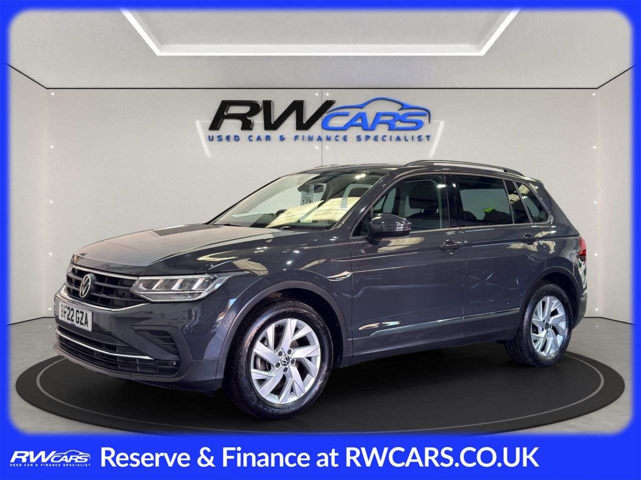 A 2022 VOLKSWAGEN TIGUAN 1.5 TSI Life SUV 5dr Petrol Manual Euro 6 (s/s) (150 ps) A 2022 VOLKSWAGEN TIGUAN 1.5 TSI Life SUV 5dr Petrol Manual Euro 6 (s/s) (150 ps)