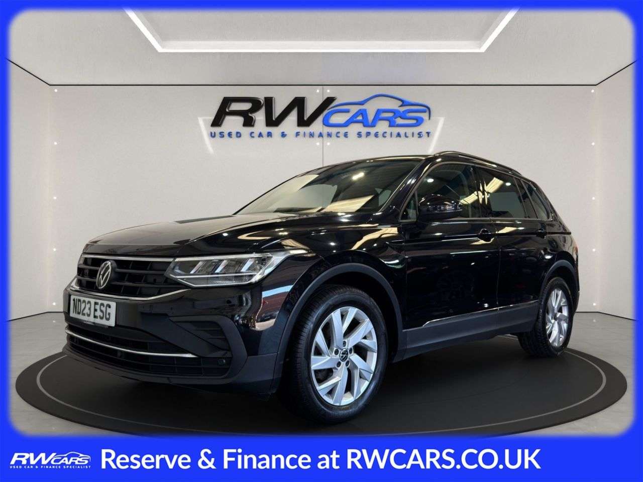 A 2023 VOLKSWAGEN TIGUAN 2.0 TDI Life SUV 5dr Diesel Manual Euro 6 (s/s) (150 ps) A 2023 VOLKSWAGEN TIGUAN 2.0 TDI Life SUV 5dr Diesel Manual Euro 6 (s/s) (150 ps)