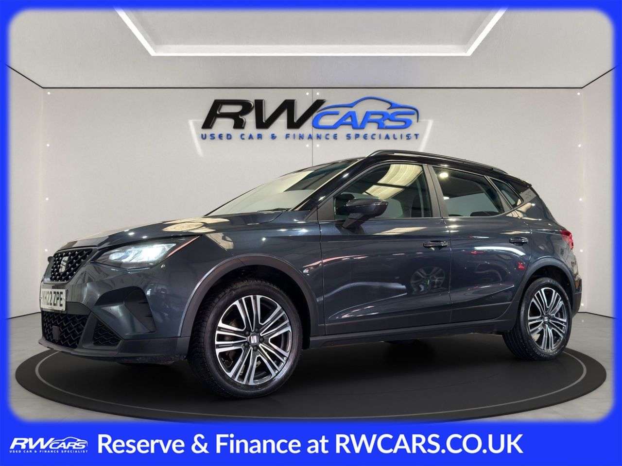 A 2022 SEAT ARONA 1.0 TSI SE Technology SUV 5dr Petrol DSG Euro 6 (s/s) (110 ps) A 2022 SEAT ARONA 1.0 TSI SE Technology SUV 5dr Petrol DSG Euro 6 (s/s) (110 ps)
