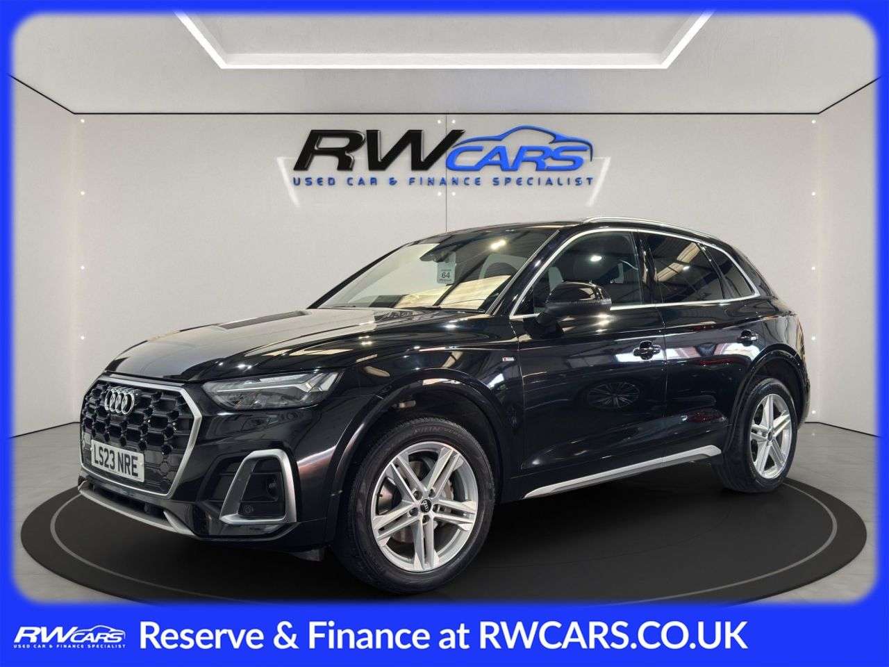 A 2023 AUDI Q5 2.0 TFSI 45 S line SUV 5dr Petrol S Tronic quattro Euro 6 (s/s) (265 ps) A 2023 AUDI Q5 2.0 TFSI 45 S line SUV 5dr Petrol S Tronic quattro Euro 6 (s/s) (265 ps)