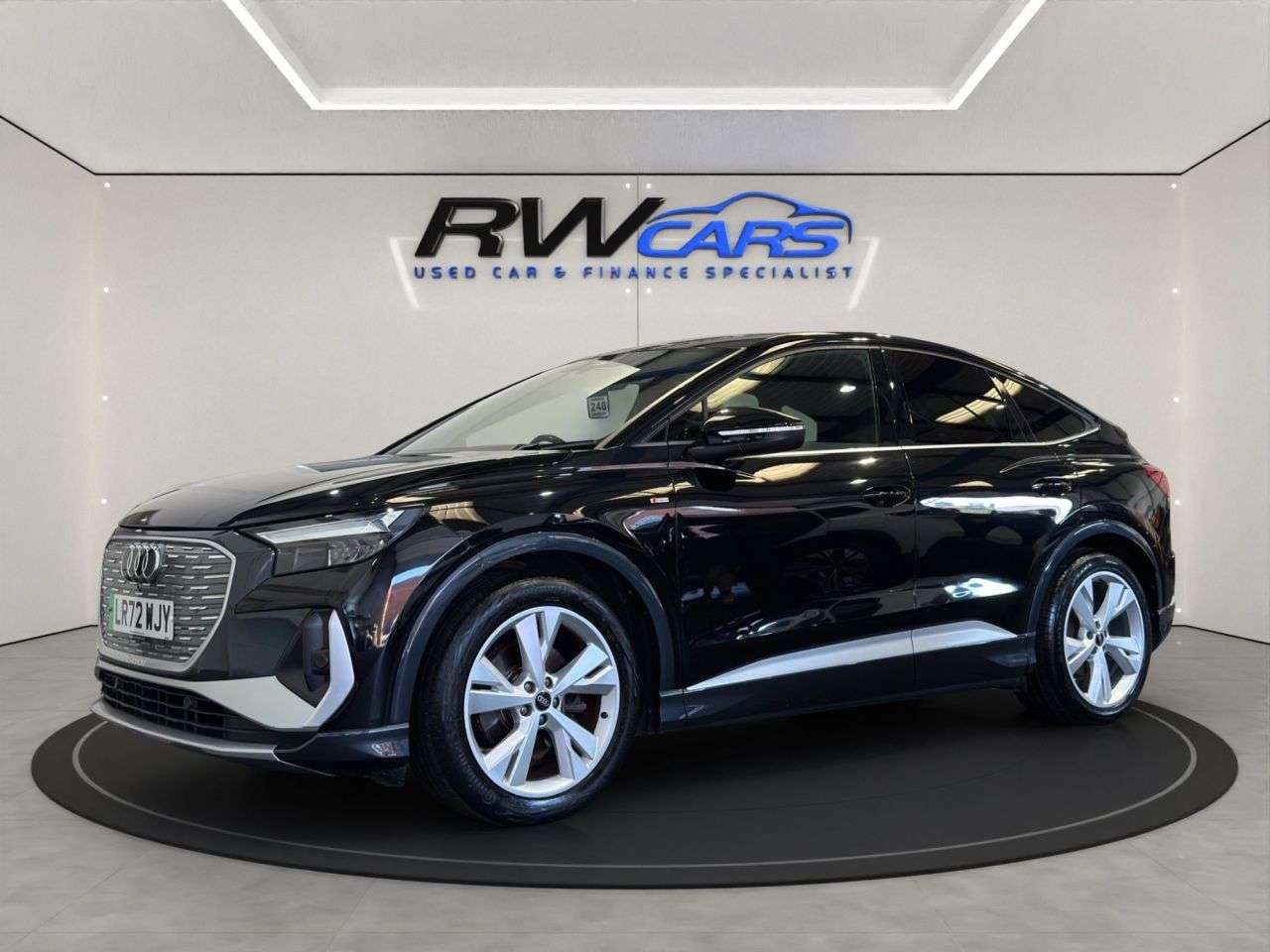 A 2022 AUDI Q4 E-TRON 35 S line Sportback 5dr Electric Auto 55kWh (170 ps) A 2022 AUDI Q4 E-TRON 35 S line Sportback 5dr Electric Auto 55kWh (170 ps)