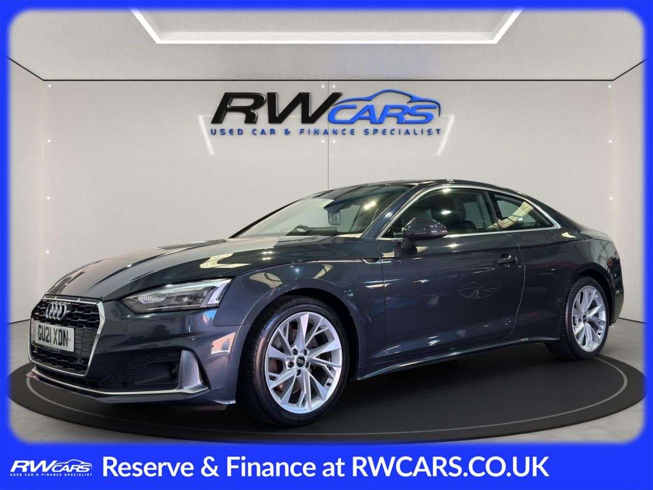 A 2021 AUDI A5 2.0 TFSI 35 Sport Coupe 2dr Petrol S Tronic Euro 6 (s/s) (150 ps) A 2021 AUDI A5 2.0 TFSI 35 Sport Coupe 2dr Petrol S Tronic Euro 6 (s/s) (150 ps)