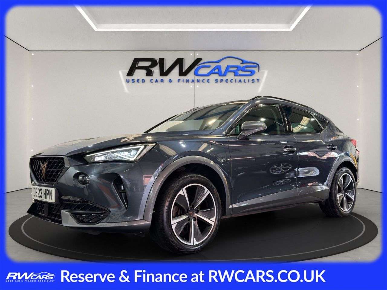 A 2023 CUPRA FORMENTOR 1.4 eHybrid 12.8kWh V1 SUV 5dr Petrol Plug-in Hybrid DSG Euro 6 (s/s) (204 A 2023 CUPRA FORMENTOR 1.4 eHybrid 12.8kWh V1 SUV 5dr Petrol Plug-in Hybrid DSG Euro 6 (s/s) (204
