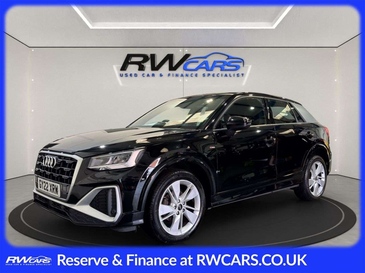 A 2022 AUDI Q2 1.5 TFSI CoD 35 S line SUV 5dr Petrol S Tronic Euro 6 (s/s) (150 ps) A 2022 AUDI Q2 1.5 TFSI CoD 35 S line SUV 5dr Petrol S Tronic Euro 6 (s/s) (150 ps)