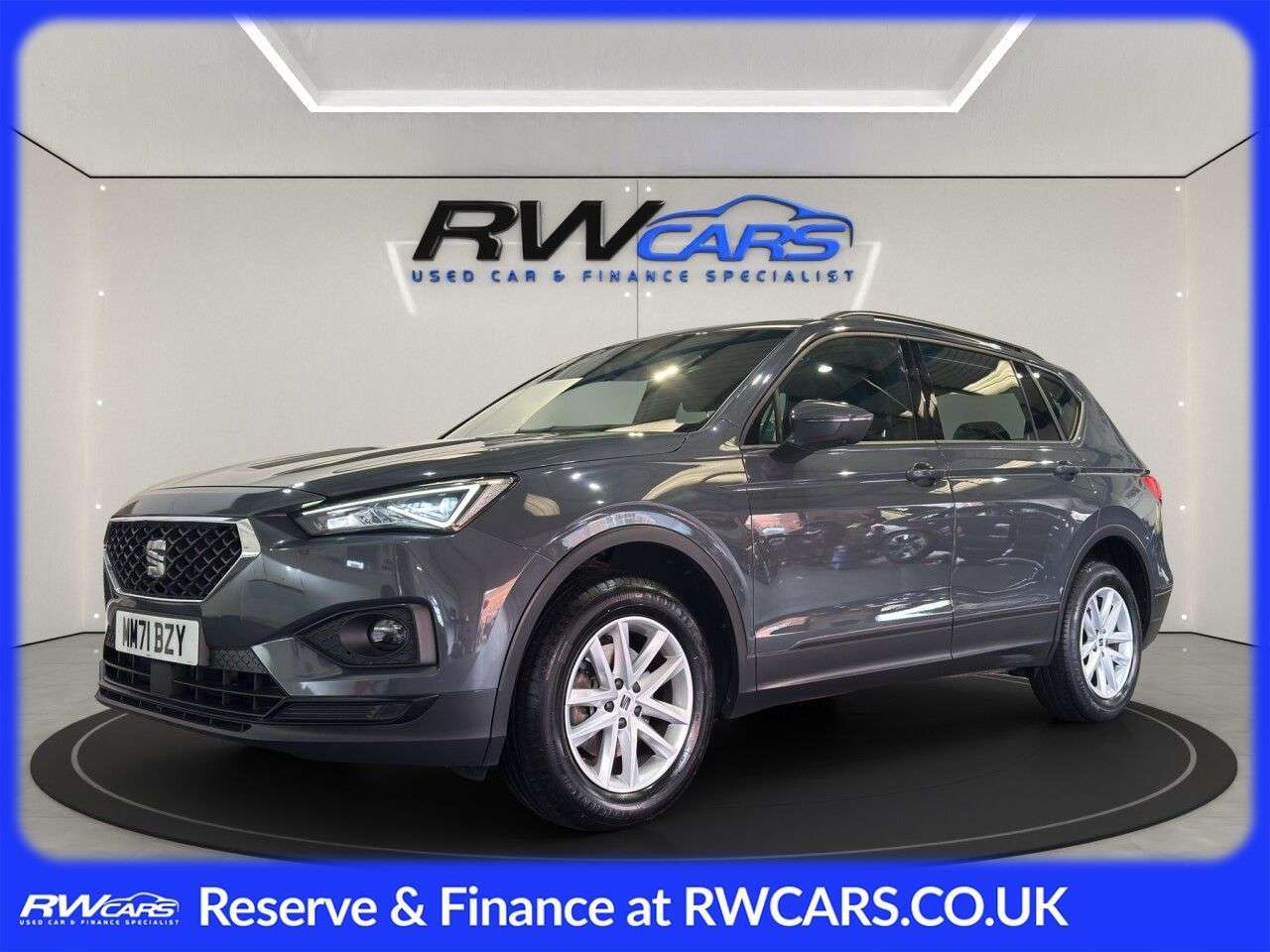 A 2022 SEAT TARRACO 1.5 TSI EVO SE SUV 5dr Petrol DSG Euro 6 (s/s) (150 ps) 7 SEATER - DSG AUTO A 2022 SEAT TARRACO 1.5 TSI EVO SE SUV 5dr Petrol DSG Euro 6 (s/s) (150 ps) 7 SEATER - DSG AUTO