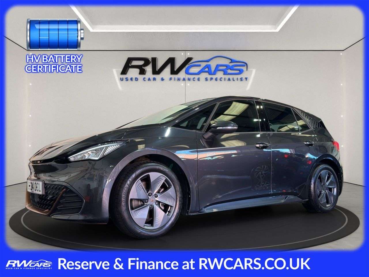 A 2024 CUPRA BORN 58kWh V1 Hatchback 5dr Electric Auto (204 ps) A 2024 CUPRA BORN 58kWh V1 Hatchback 5dr Electric Auto (204 ps)