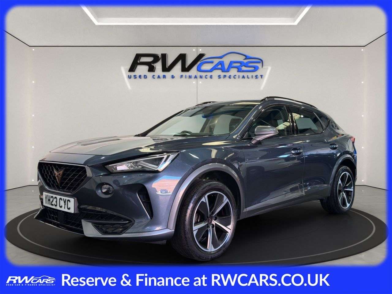 A 2023 CUPRA FORMENTOR 1.5 TSI V1 SUV 5dr Petrol DSG Euro 6 (s/s) (150 ps) A 2023 CUPRA FORMENTOR 1.5 TSI V1 SUV 5dr Petrol DSG Euro 6 (s/s) (150 ps)
