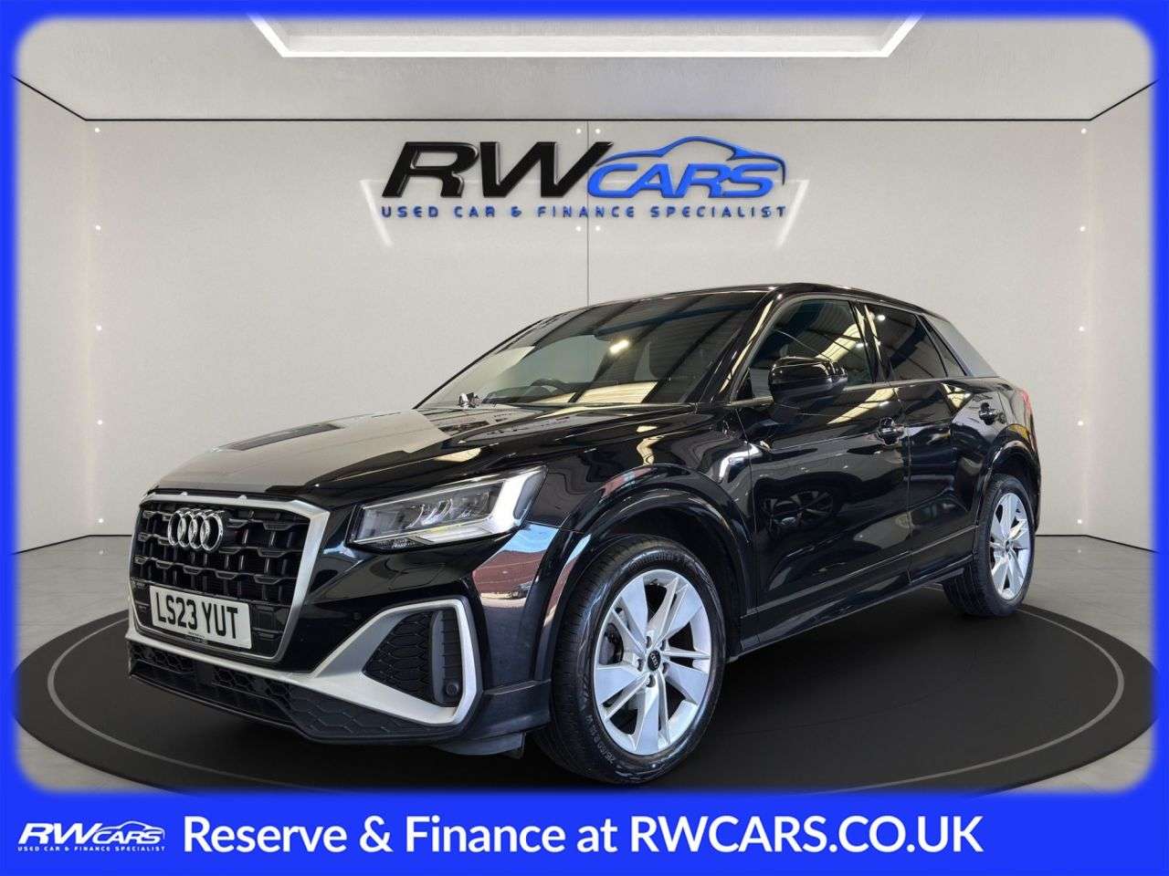 A 2023 AUDI Q2 1.5 TFSI CoD 35 S line SUV 5dr Petrol S Tronic Euro 6 (s/s) (150 ps) A 2023 AUDI Q2 1.5 TFSI CoD 35 S line SUV 5dr Petrol S Tronic Euro 6 (s/s) (150 ps)