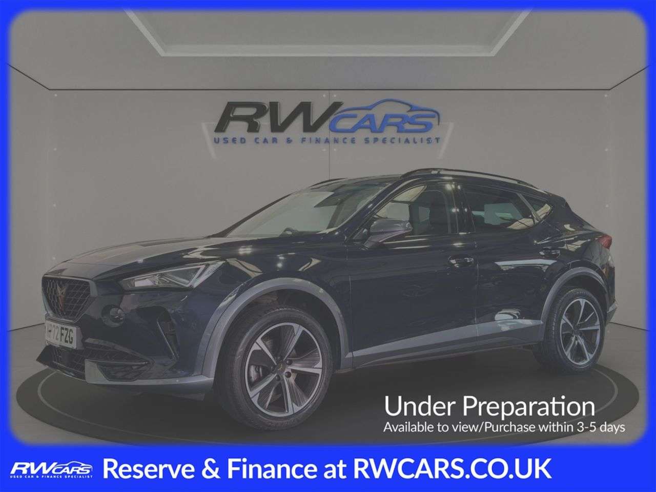 A 2022 CUPRA FORMENTOR 1.5 TSI V1 SUV 5dr Petrol DSG Euro 6 (s/s) (150 ps) A 2022 CUPRA FORMENTOR 1.5 TSI V1 SUV 5dr Petrol DSG Euro 6 (s/s) (150 ps)