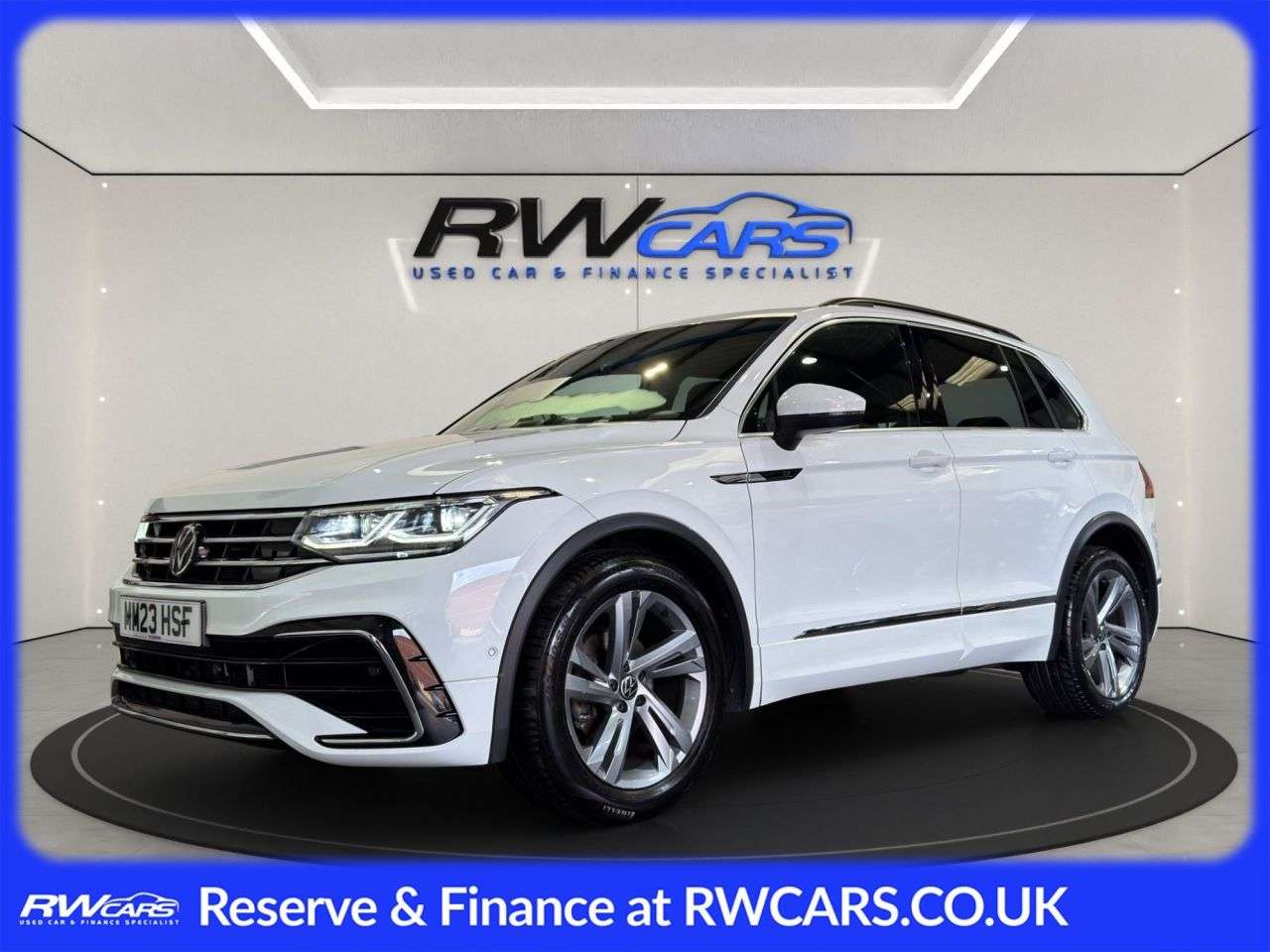 A 2023 VOLKSWAGEN TIGUAN 1.5 TSI R-Line Edition SUV 5dr Petrol DSG Euro 6 (s/s) (150 ps) A 2023 VOLKSWAGEN TIGUAN 1.5 TSI R-Line Edition SUV 5dr Petrol DSG Euro 6 (s/s) (150 ps)
