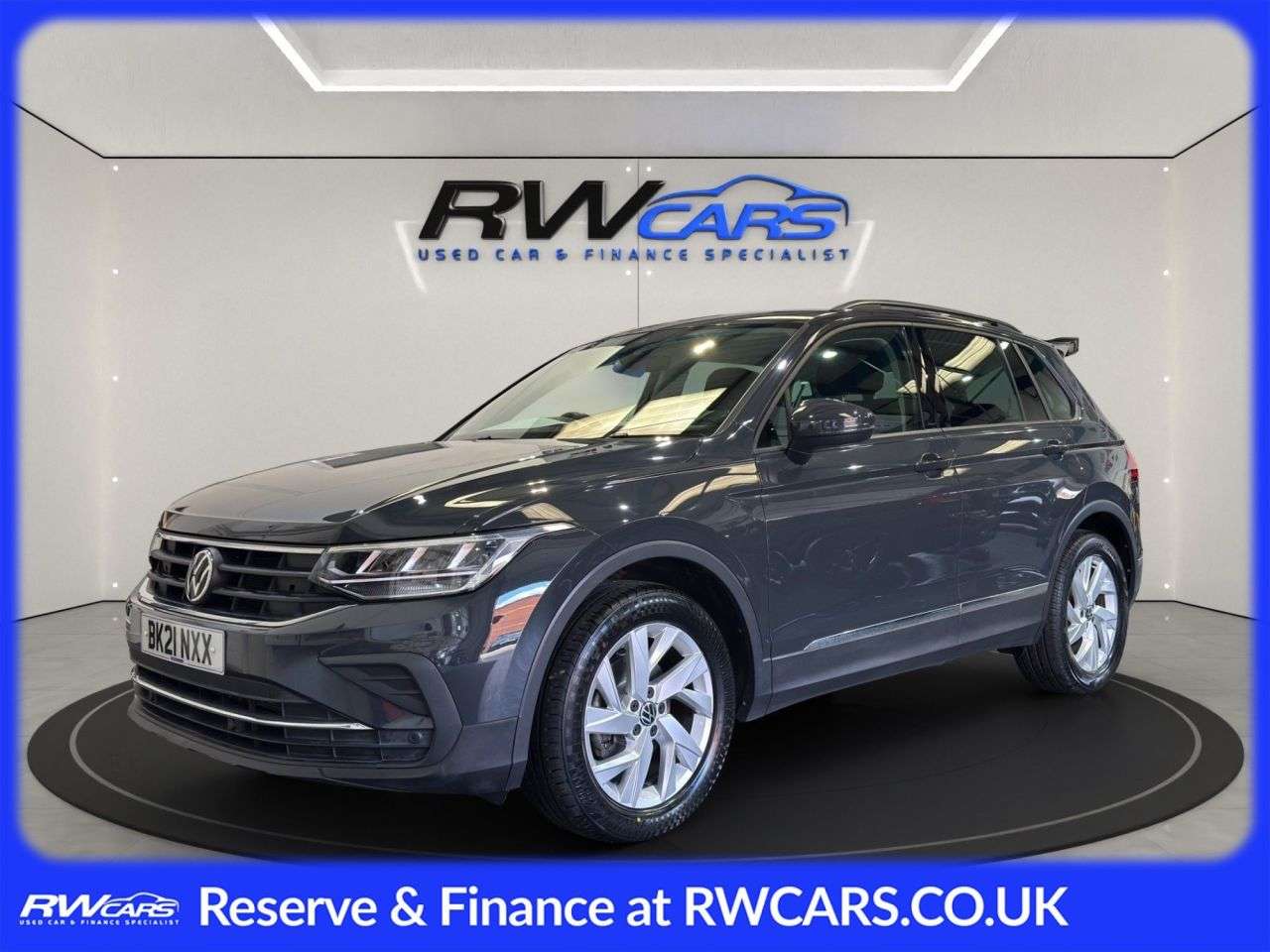 A 2021 VOLKSWAGEN TIGUAN 1.5 TSI Life SUV 5dr Petrol Manual Euro 6 (s/s) (150 ps) A 2021 VOLKSWAGEN TIGUAN 1.5 TSI Life SUV 5dr Petrol Manual Euro 6 (s/s) (150 ps)