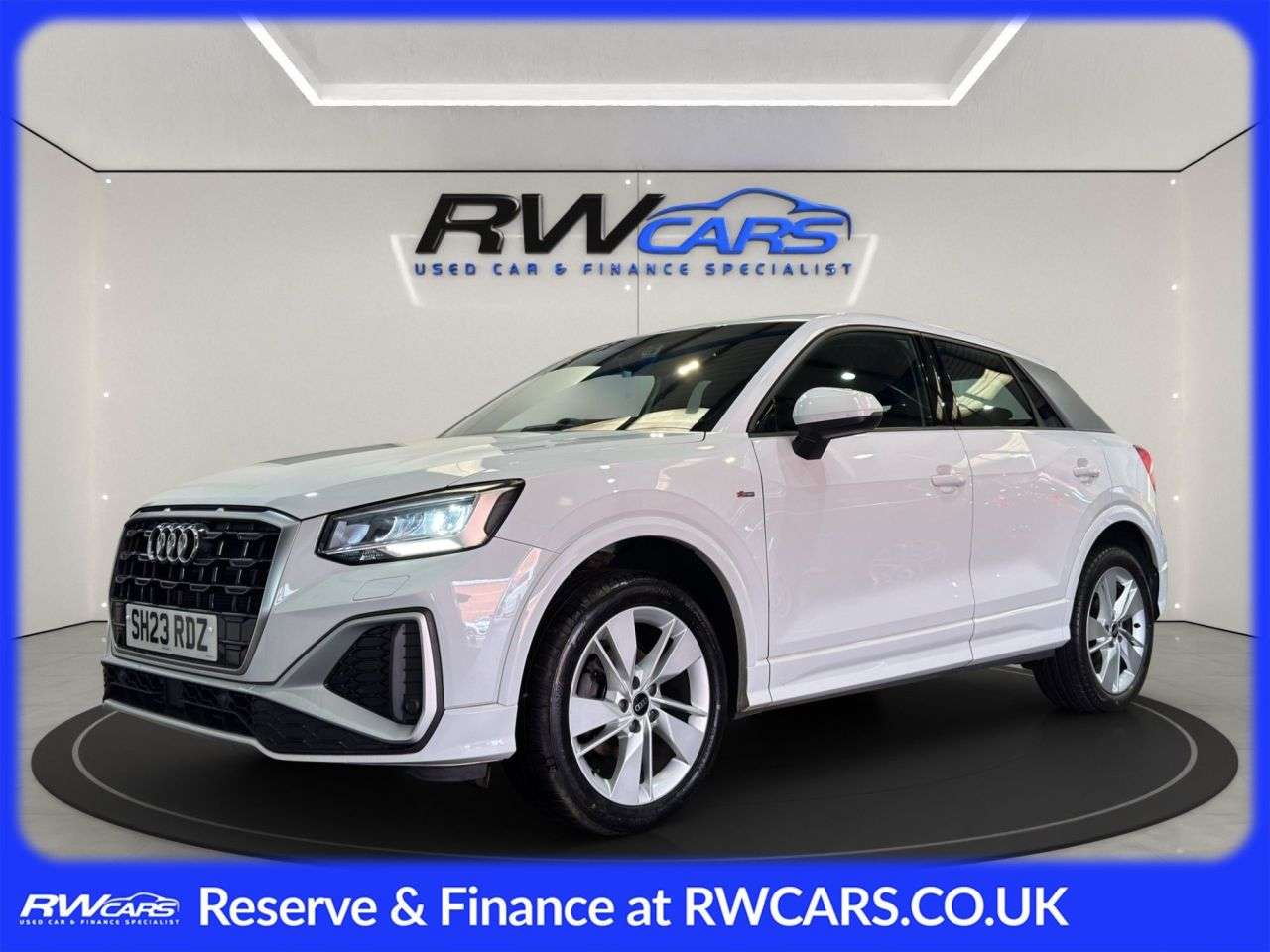 A 2023 AUDI Q2 1.5 TFSI CoD 35 S line SUV 5dr Petrol Manual Euro 6 (s/s) (150 ps) A 2023 AUDI Q2 1.5 TFSI CoD 35 S line SUV 5dr Petrol Manual Euro 6 (s/s) (150 ps)
