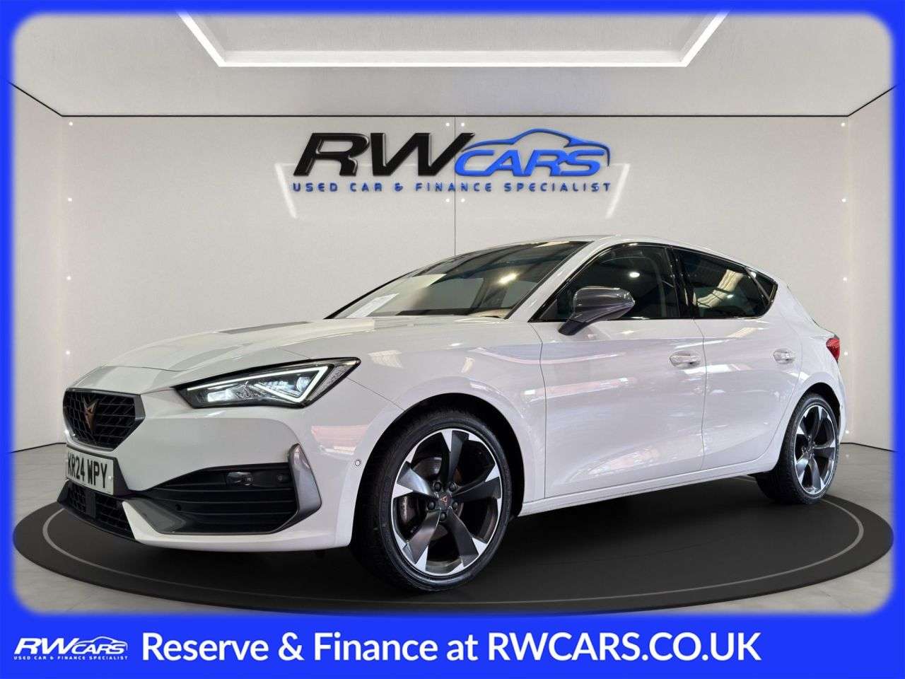 A 2024 CUPRA LEON 1.5 TSI V1 Hatchback 5dr Petrol Manual Euro 6 (s/s) (150 ps) A 2024 CUPRA LEON 1.5 TSI V1 Hatchback 5dr Petrol Manual Euro 6 (s/s) (150 ps)