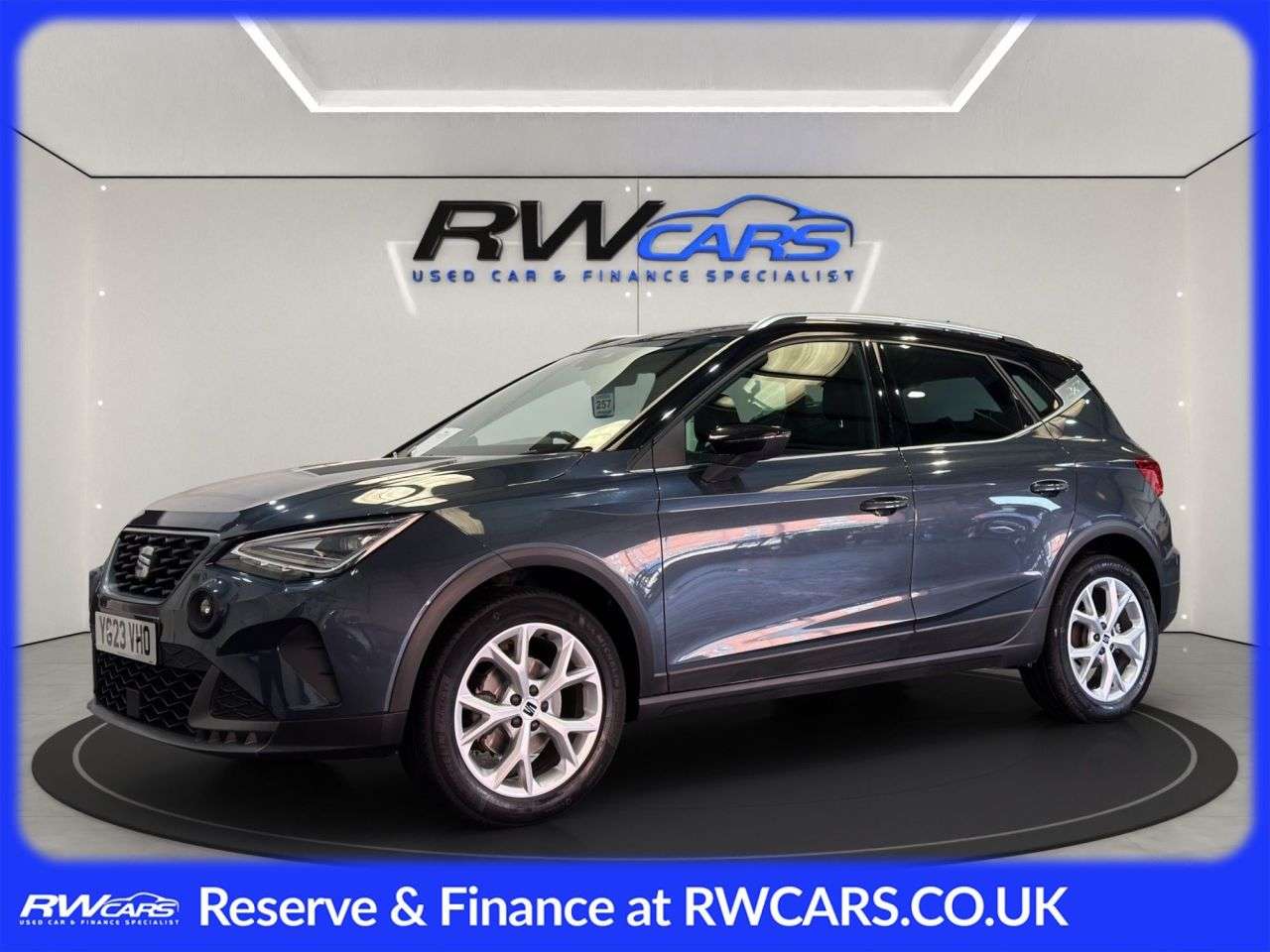 A 2023 SEAT ARONA 1.0 TSI FR SUV 5dr Petrol Manual Euro 6 (s/s) (110 ps) A 2023 SEAT ARONA 1.0 TSI FR SUV 5dr Petrol Manual Euro 6 (s/s) (110 ps)