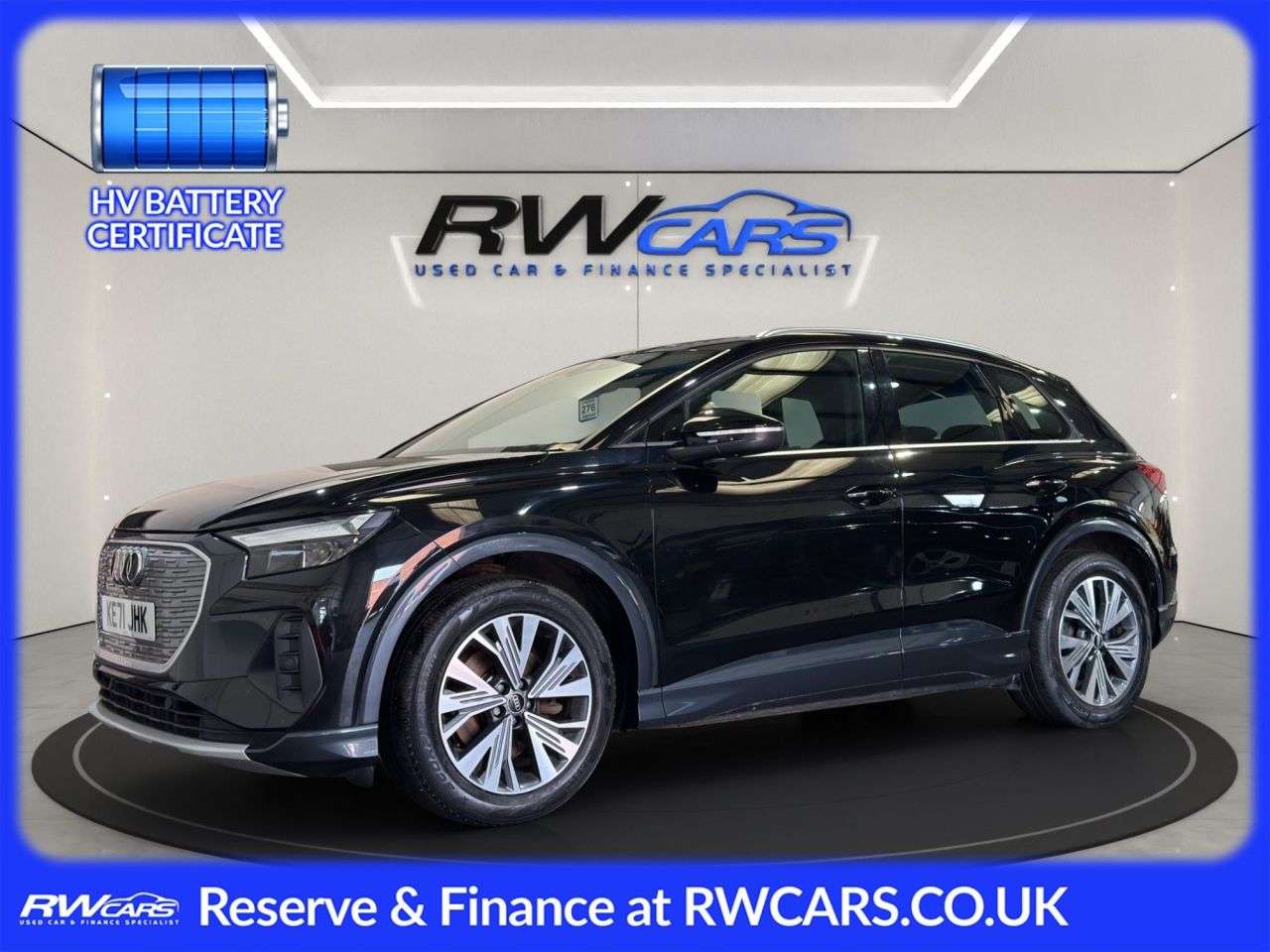 A 2021 AUDI Q4 E-TRON 35 Sport SUV 5dr Electric Auto 55kWh (170 ps) A 2021 AUDI Q4 E-TRON 35 Sport SUV 5dr Electric Auto 55kWh (170 ps)