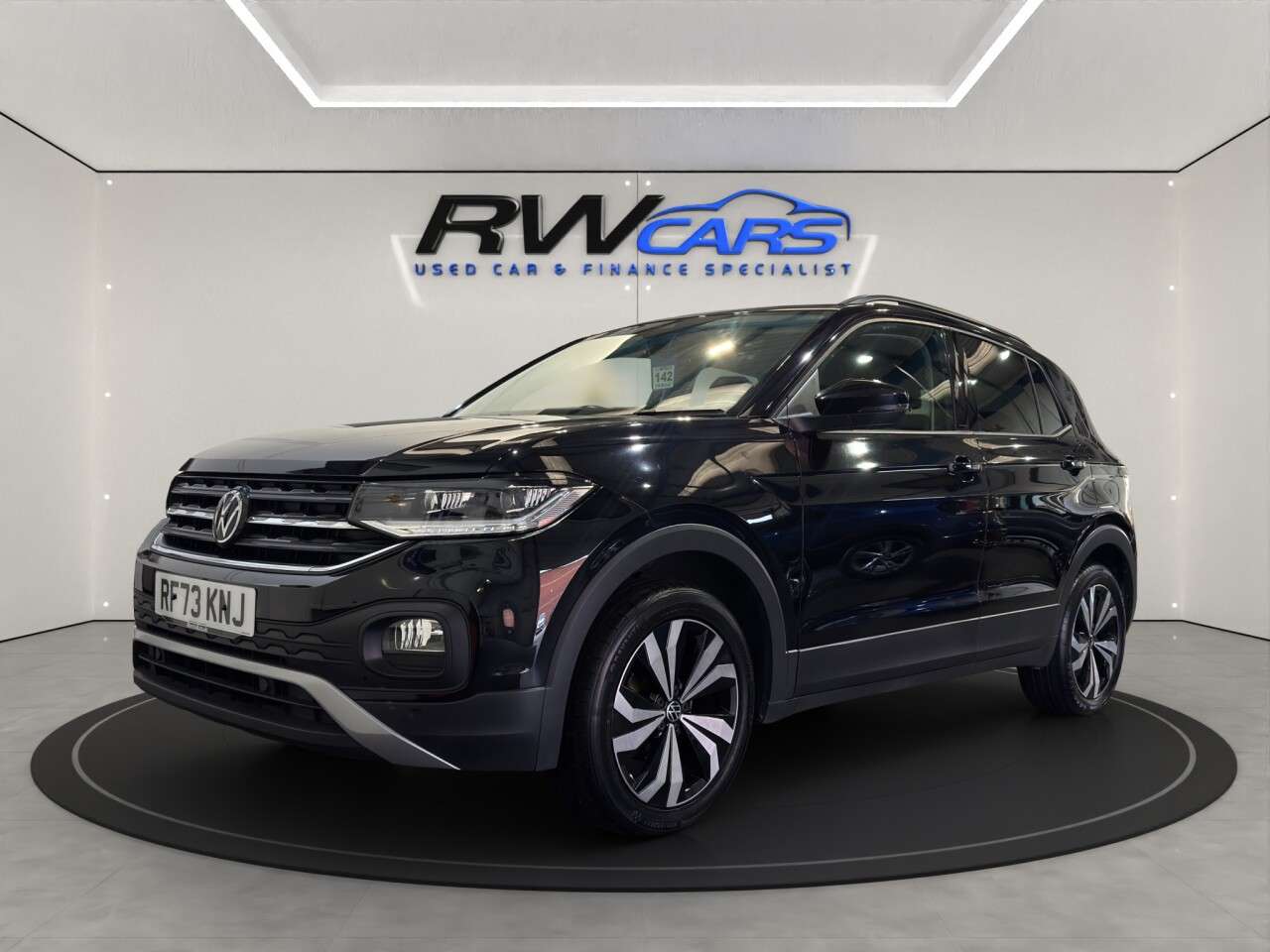 A 2023 VOLKSWAGEN T-CROSS 1.0 TSI Black Edition SUV 5dr Petrol Manual Euro 6 (s/s) (95 ps) A 2023 VOLKSWAGEN T-CROSS 1.0 TSI Black Edition SUV 5dr Petrol Manual Euro 6 (s/s) (95 ps)