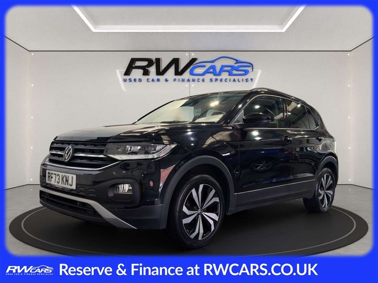 A 2023 VOLKSWAGEN T-CROSS 1.0 TSI Black Edition SUV 5dr Petrol Manual Euro 6 (s/s) (95 ps) A 2023 VOLKSWAGEN T-CROSS 1.0 TSI Black Edition SUV 5dr Petrol Manual Euro 6 (s/s) (95 ps)