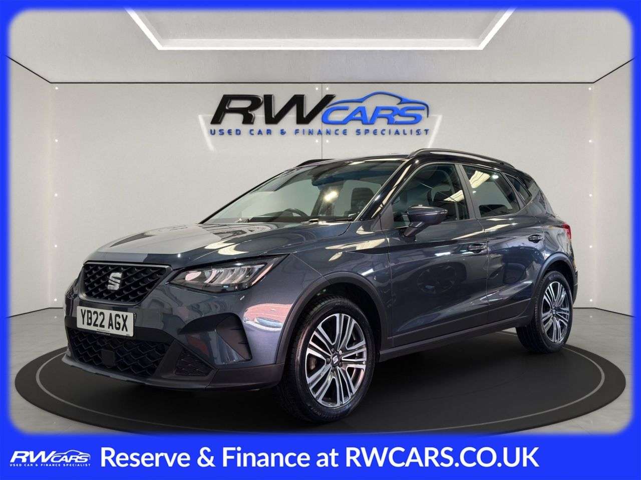 A 2022 SEAT ARONA 1.0 TSI SE Technology SUV 5dr Petrol DSG Euro 6 (s/s) (110 ps) A 2022 SEAT ARONA 1.0 TSI SE Technology SUV 5dr Petrol DSG Euro 6 (s/s) (110 ps)