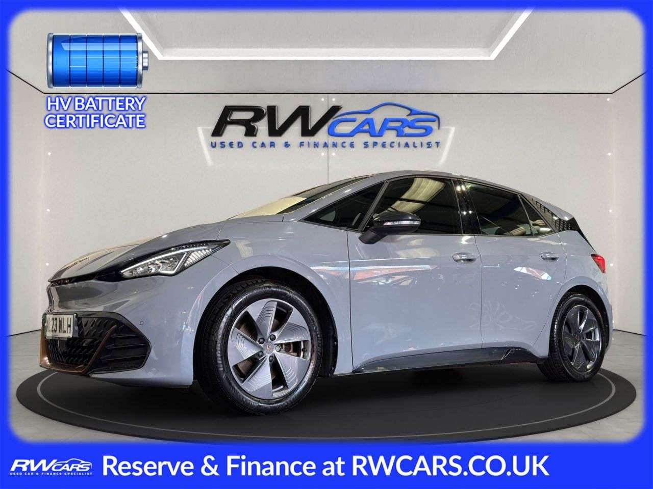 A 2023 CUPRA BORN 58kWh V1 Hatchback 5dr Electric Auto (204 ps) A 2023 CUPRA BORN 58kWh V1 Hatchback 5dr Electric Auto (204 ps)