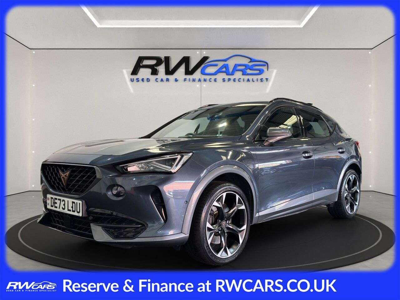 A 2023 CUPRA FORMENTOR 1.4 eHybrid 12.8kWh VZ2 SUV 5dr Petrol Plug-in Hybrid DSG Euro 6 (s/s) (245 A 2023 CUPRA FORMENTOR 1.4 eHybrid 12.8kWh VZ2 SUV 5dr Petrol Plug-in Hybrid DSG Euro 6 (s/s) (245