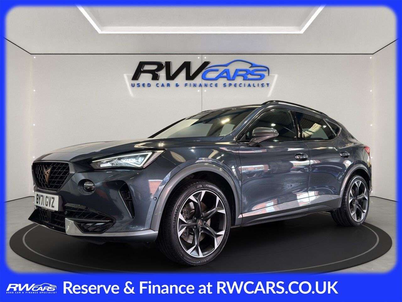 A 2021 CUPRA FORMENTOR 1.4 eHybrid 12.8kWh VZ1 SUV 5dr Petrol Plug-in Hybrid DSG Euro 6 (s/s) (245 A 2021 CUPRA FORMENTOR 1.4 eHybrid 12.8kWh VZ1 SUV 5dr Petrol Plug-in Hybrid DSG Euro 6 (s/s) (245